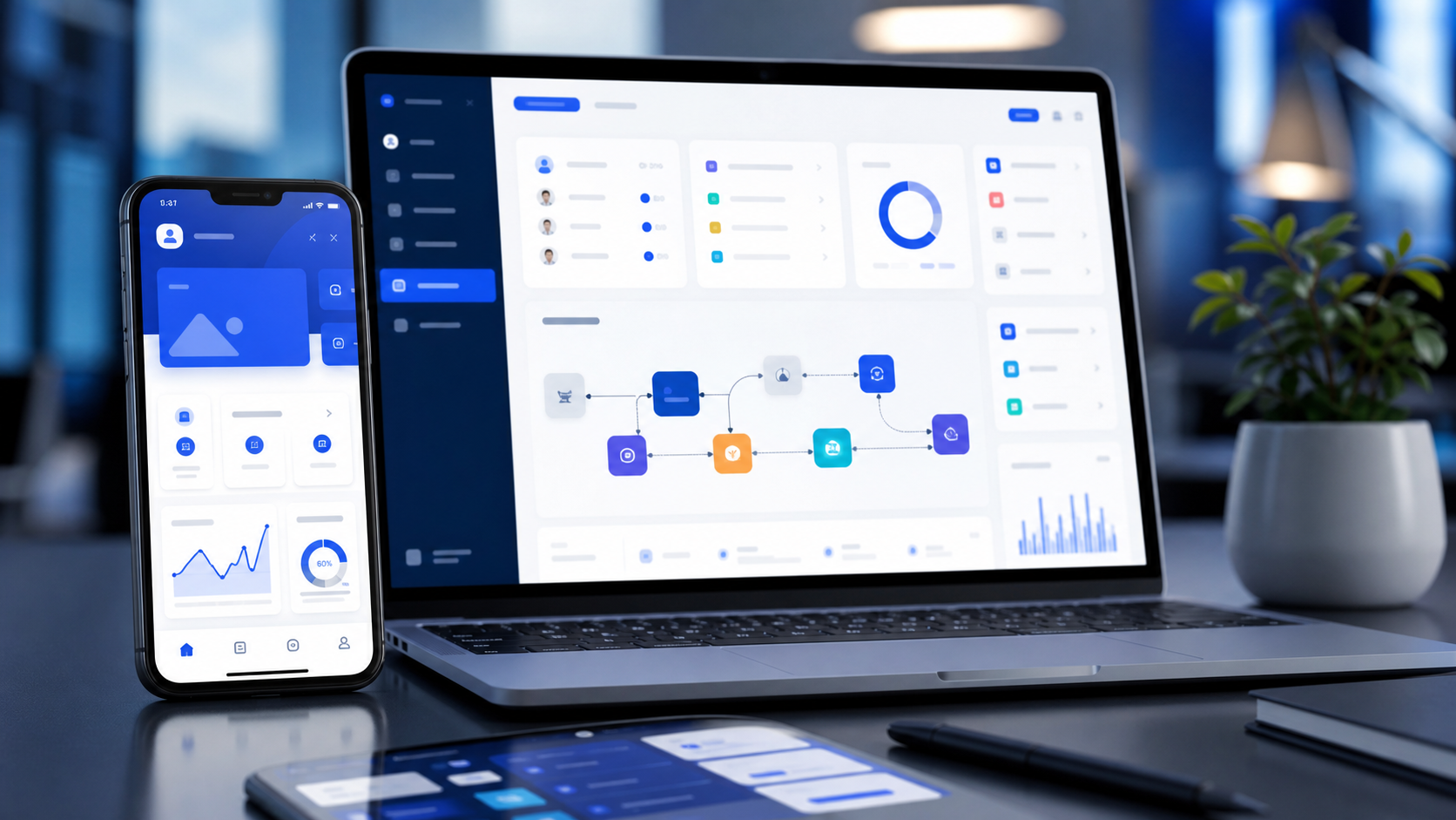 Kotech Digital Hub dark store ops dashboard preview